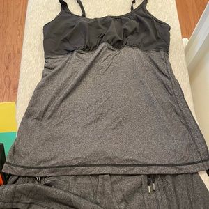 Lululemon tank and skirt combo